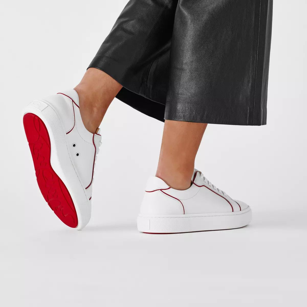 Christian Louboutin o1w1db10425 Sneakers in White Size US 7 / IT 37 - 2 Thumbnail