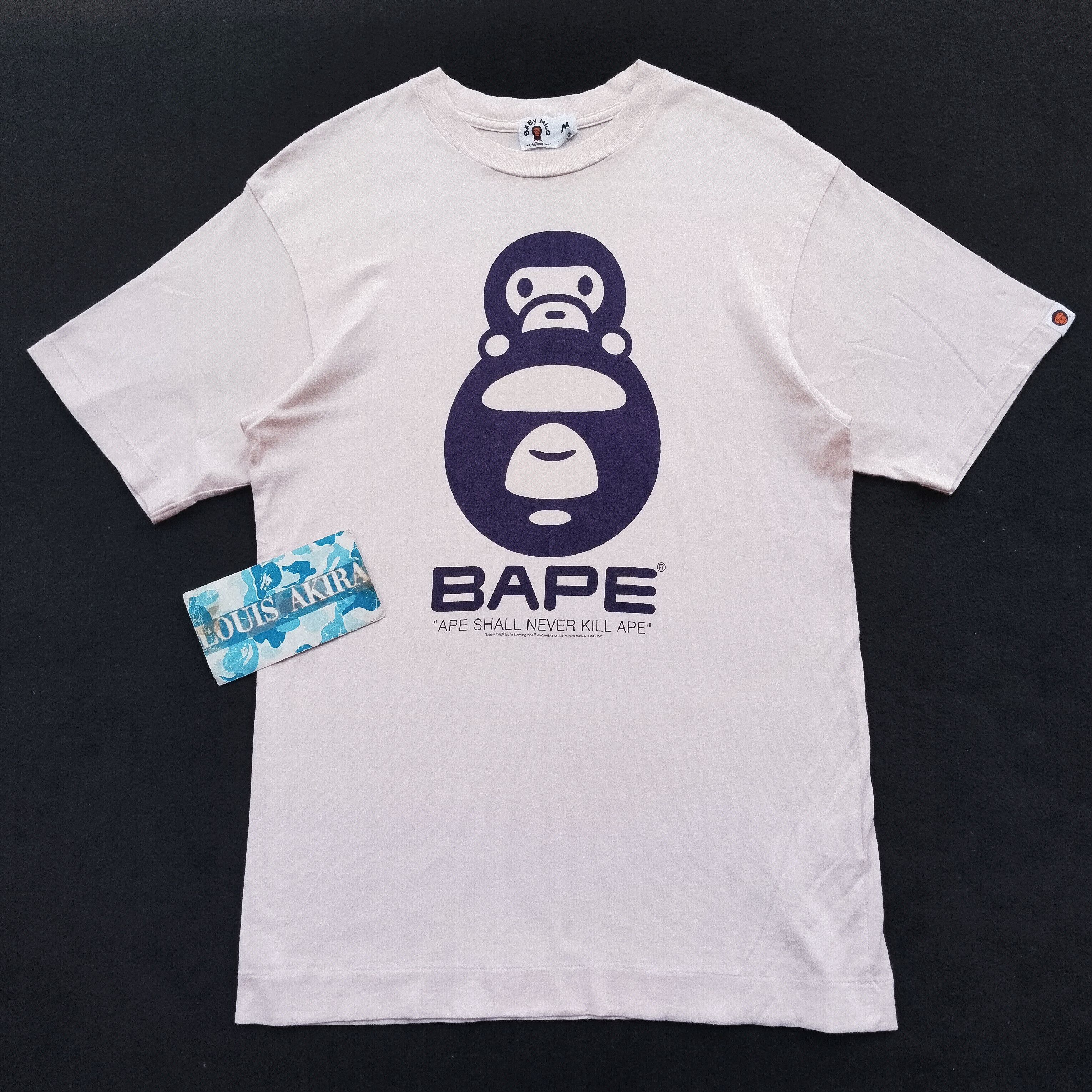 Bape Bape Baby Milo Tee (2007) Size US M / EU 48-50 / 2 - 1 Thumbnail