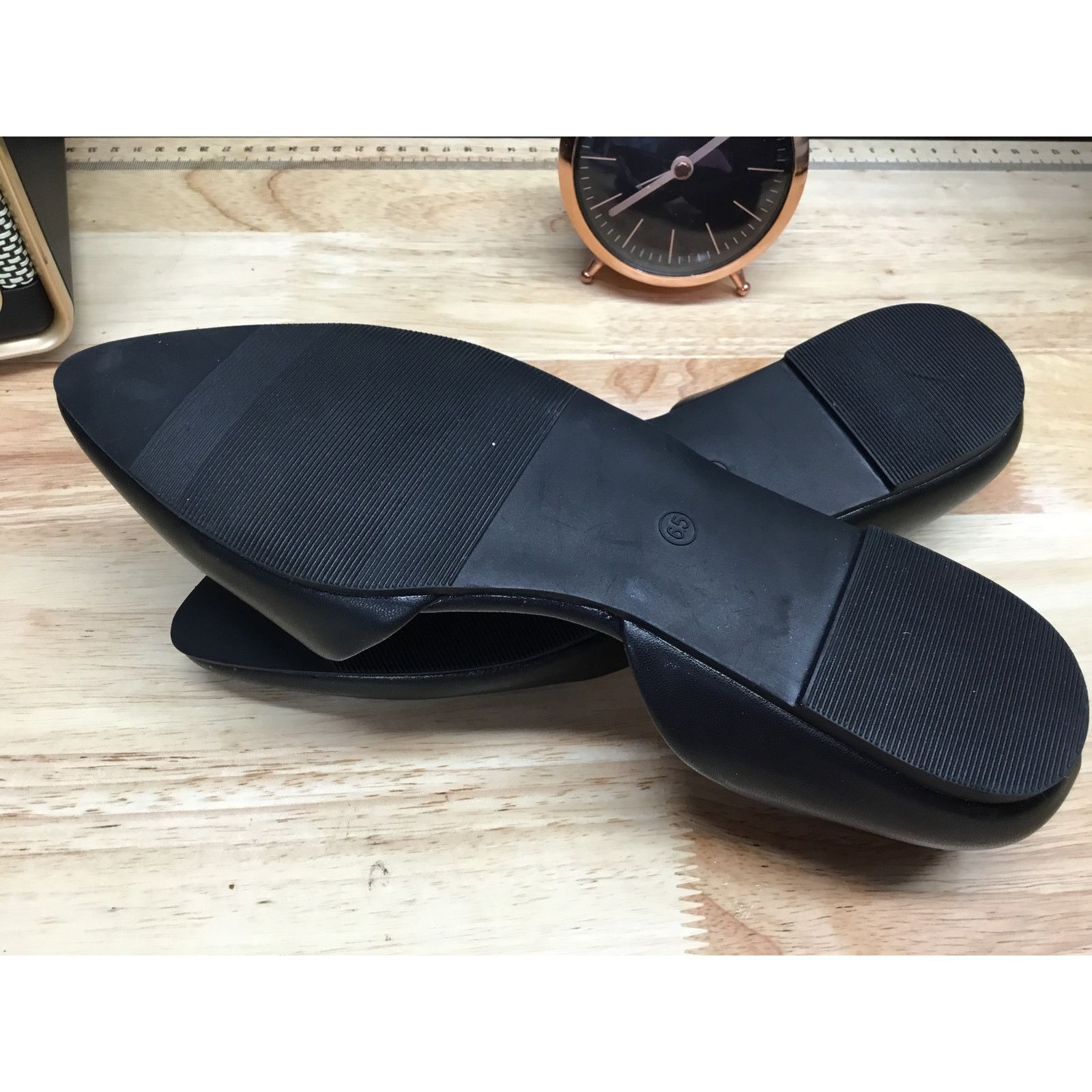 The Unbranded Brand Rohb By Joyce Azria Provence D'Orsay Flats Women's Black 6.5 Size US 6.5 / IT 36.5 - 6 Thumbnail