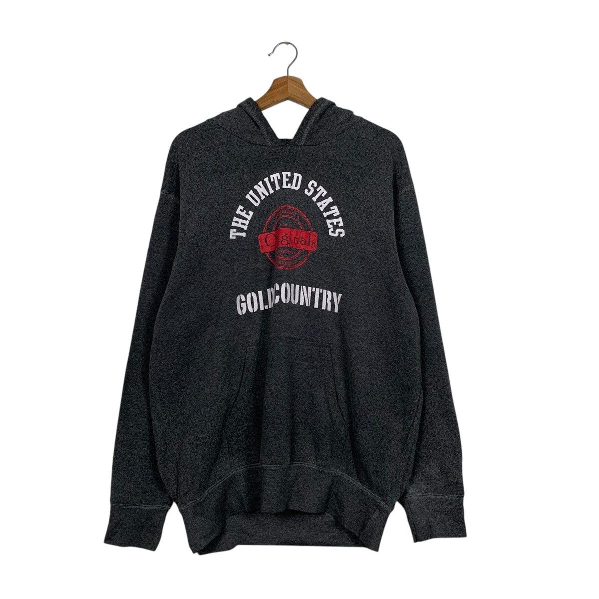 Japanese Brand The United States Gold Country Hoodie Size US XXL / EU 58 / 5 - 10 Thumbnail