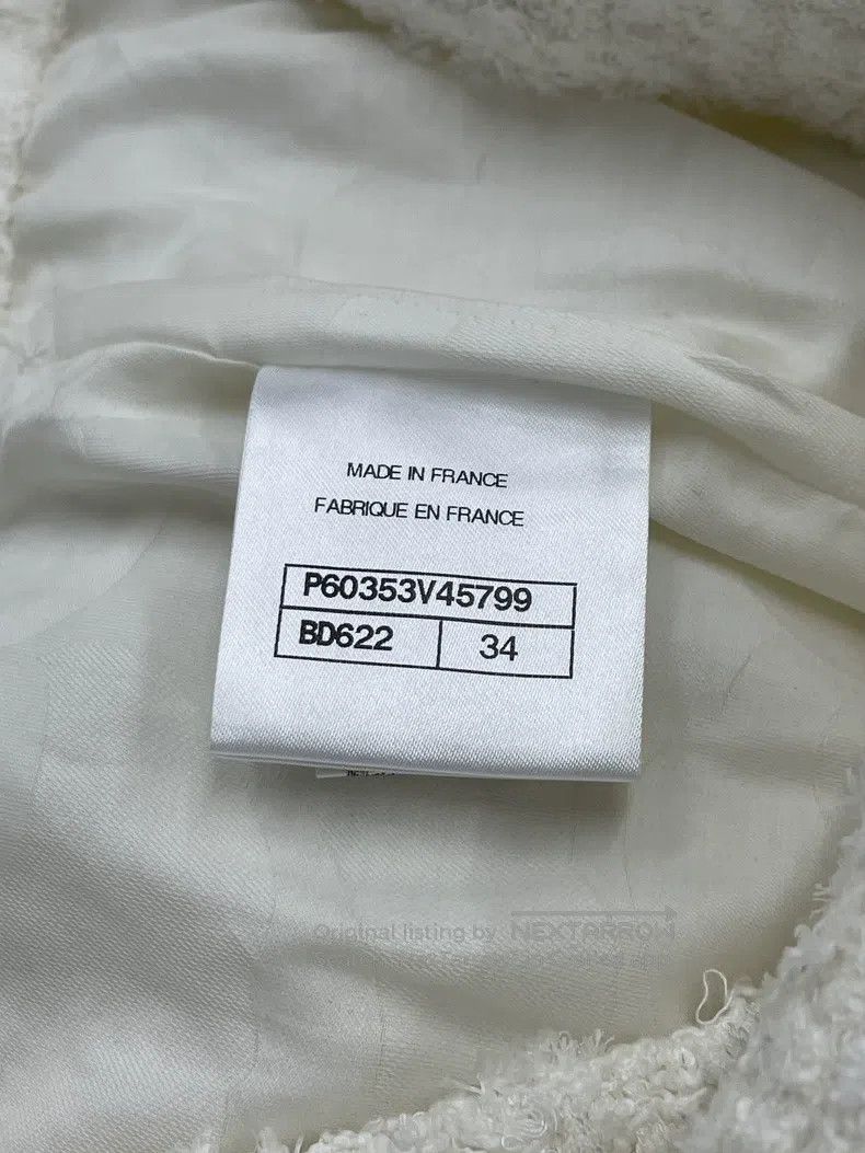 Chanel Chanel Cruise Series Set White Four-pocket Tweed Set Size XS / US 0-2 / IT 36-38 - 9 Thumbnail