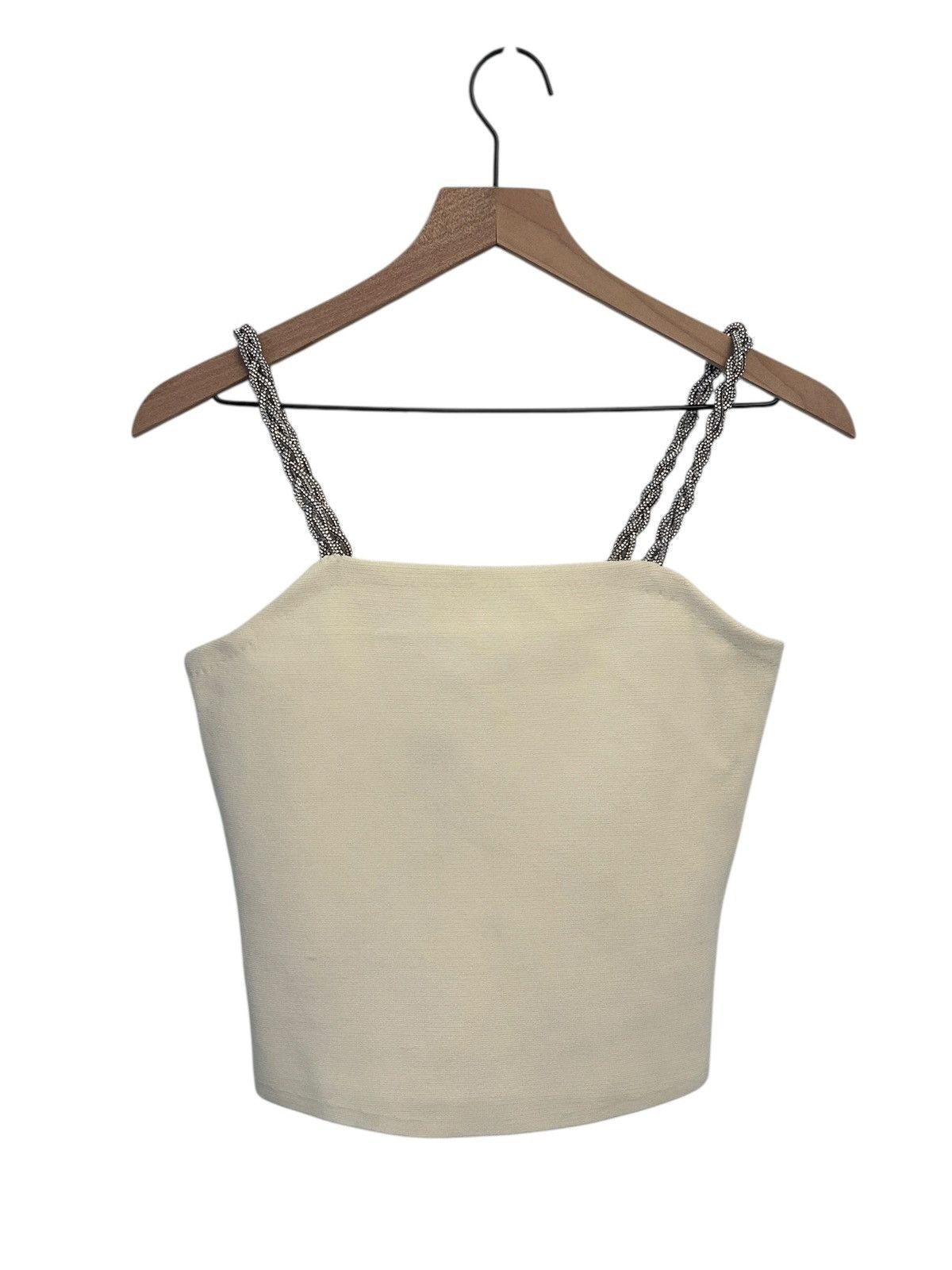 Camila Coelho camisole embellished with braided straps M