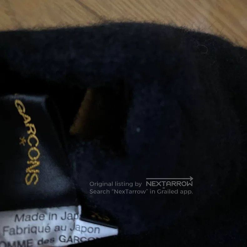 Comme des Garcons Comme Des Garcons Black vintage wool design decorative ves Size XS / US 0-2 / IT 36-38 - 8 Thumbnail