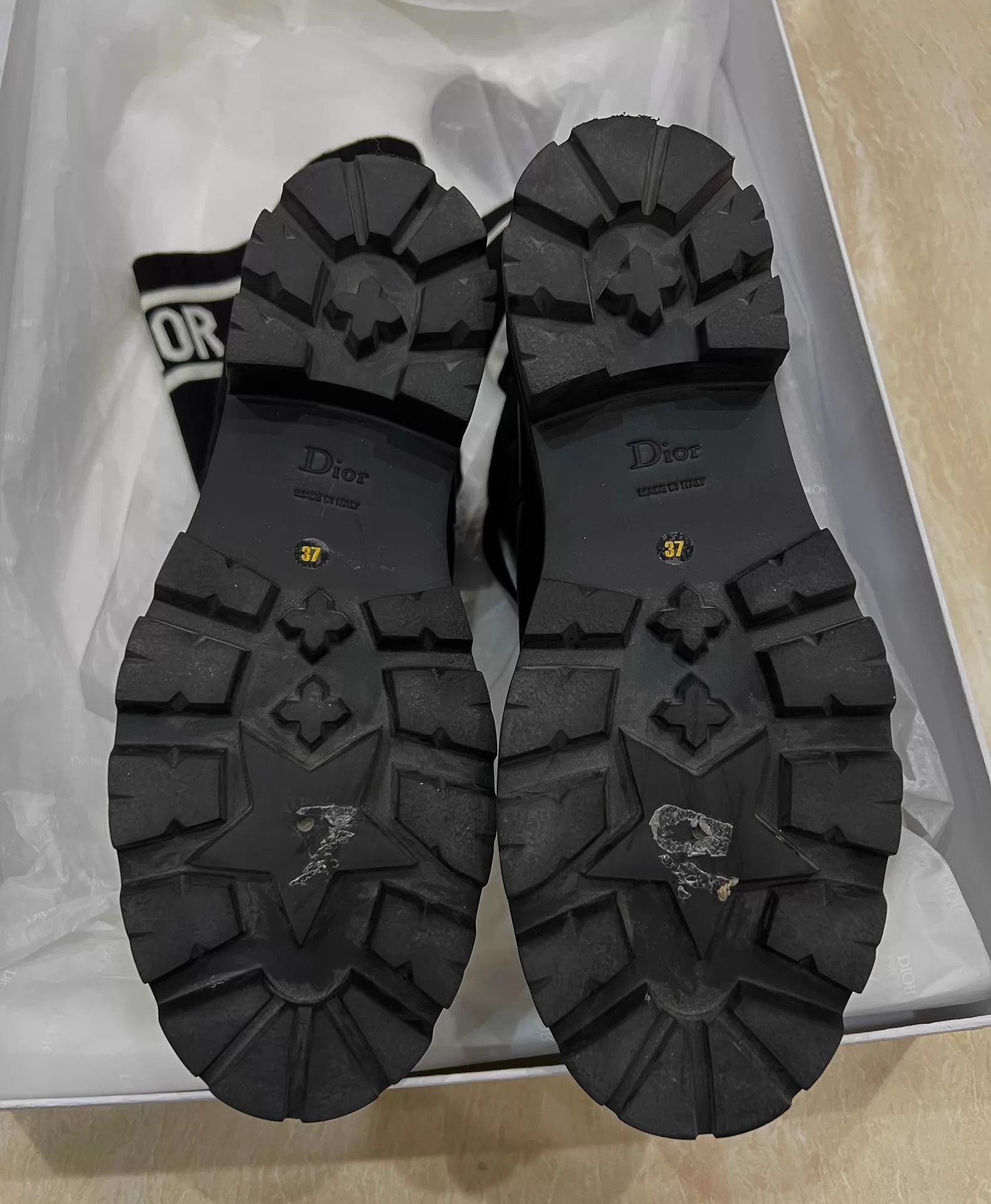 Dior Dior 26 Pre-Spring D-major Knit Sock Boots Size US 6.5 / IT 36.5 - 9 Thumbnail