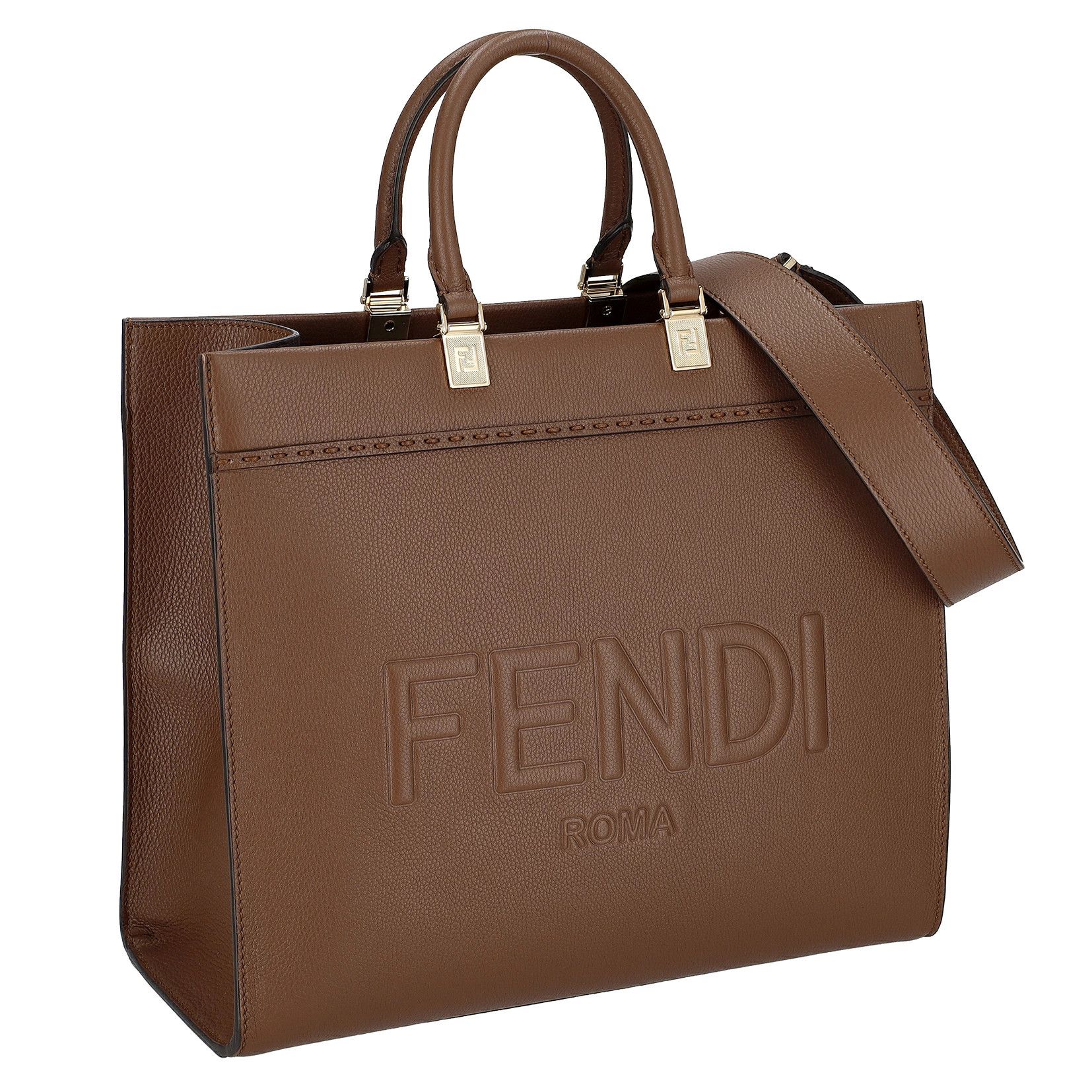 Fendi o1s1wg111225 Size: OS/Fendi Sunshine Medium in Brown Size ONE SIZE - 1 Thumbnail
