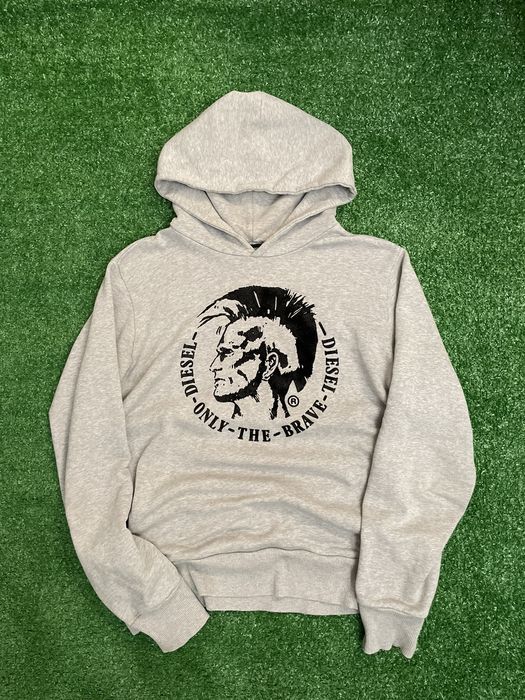 Diesel Diesel only the brave hoodie Grailed