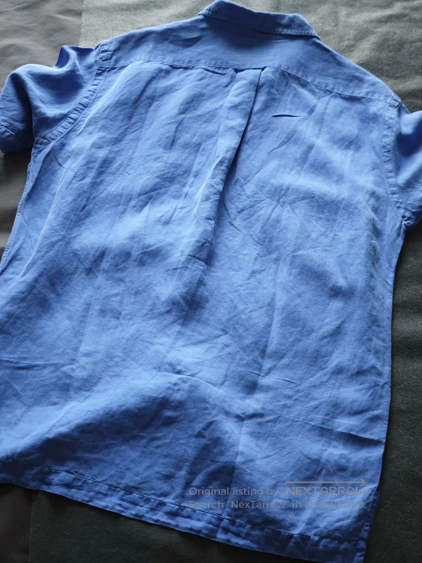 Polo Ralph Lauren Polo Ralph Lauren Blue Cuban Collar Shirt. Size US M / EU 48-50 / 2 - 7 Thumbnail