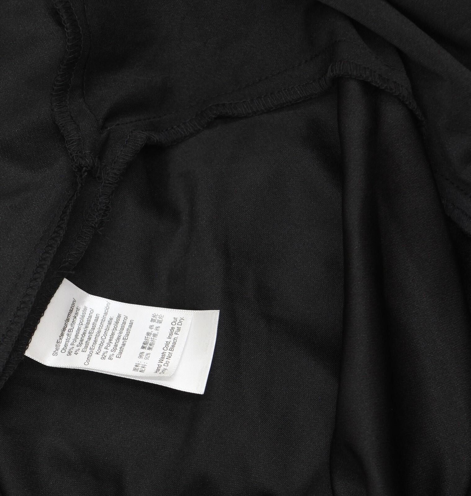 DKNY Nwt Dkny Womens Leather Detail Flare Dress Dd3j1489 Black 16 Size XXL / US 16-18 / IT 52-54 - 5 Thumbnail