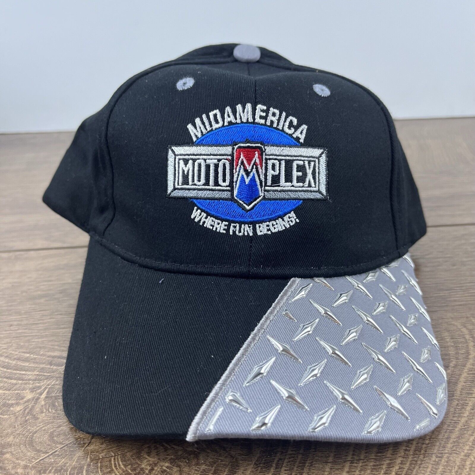 Other Mid America Moto Plex Hat Black Cap Hat Adjustable Hat Black Size ONE SIZE - 5 Thumbnail