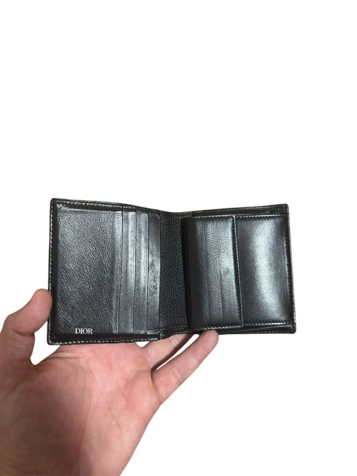 Dior 🔥700$ Dior Monogram Oblique Compact Vertical Wallet Size ONE SIZE - 4 Thumbnail