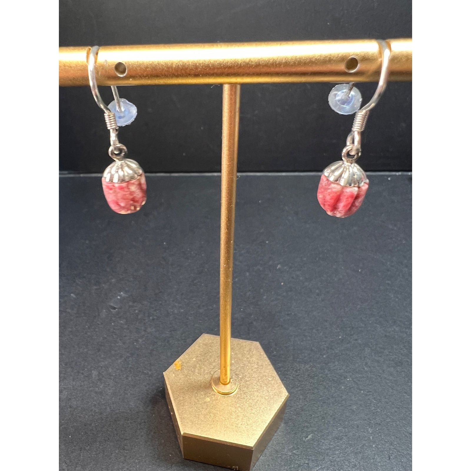 Other NEW Norwegian thulite sterling silver earrings Size ONE SIZE - 5 Thumbnail