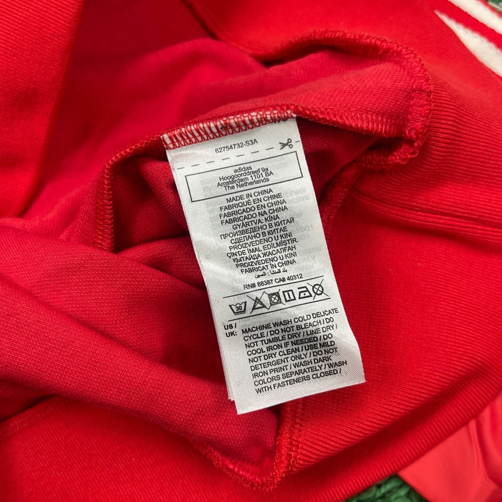 Adidas × Wales Bonner New FW24 adidas x Wales Bonner Nylon Crewneck Red Sweater Size XS / US 0-2 / IT 36-38 - 5 Thumbnail