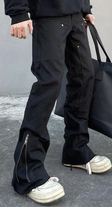Other KOREAN STREET FASHION (ZIPPERED PANTS) Size US 31 - 1 Thumbnail