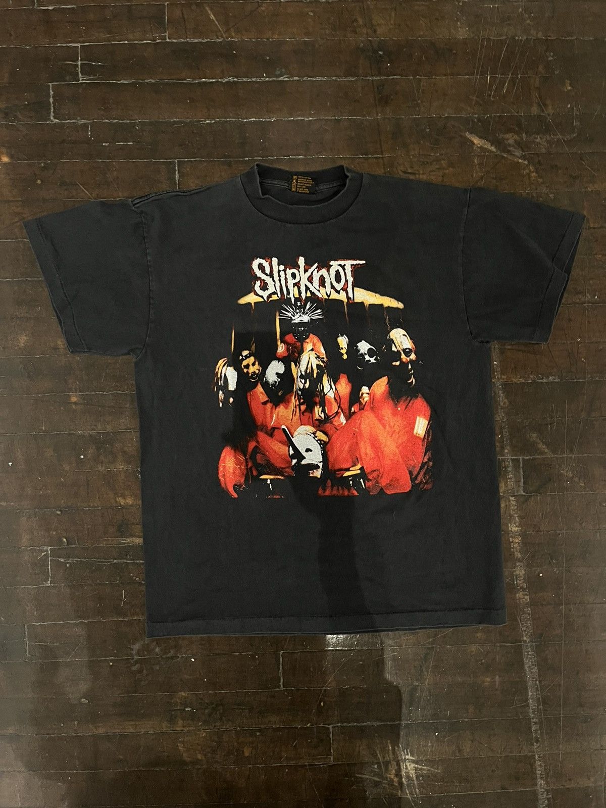 Vintage 1999 SLIPKNOT “Self Titled” T-Shirt Size US L / EU 52-54 / 3 - 2 Thumbnail