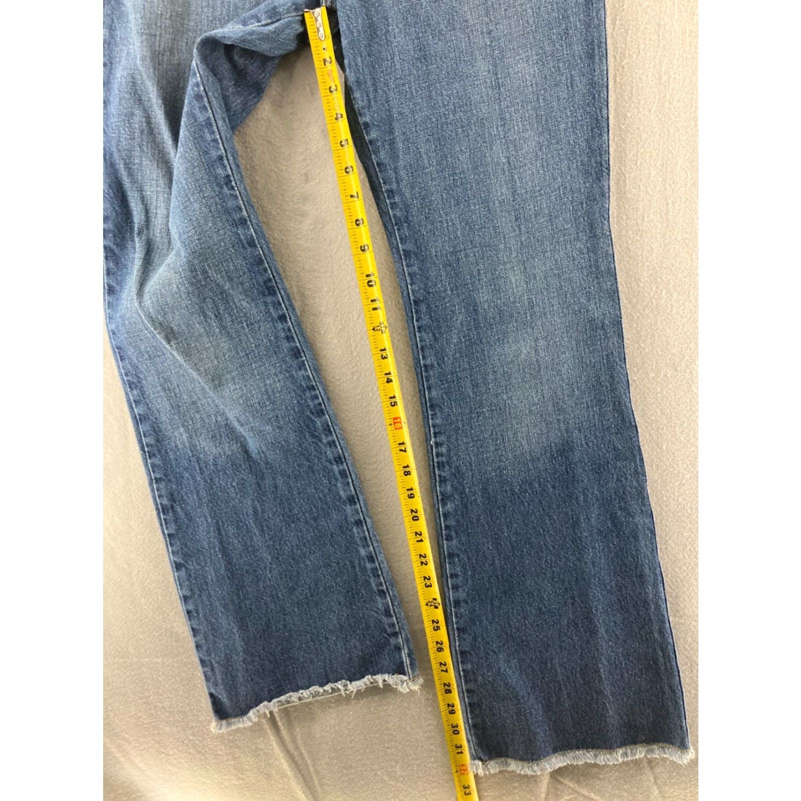 Express Express Jeans Womens 9/10 Low Rise Bootcut Denim Jeans Blue 90s Vintage Y2K Size 30" / US 8 / IT 44 - 5 Thumbnail