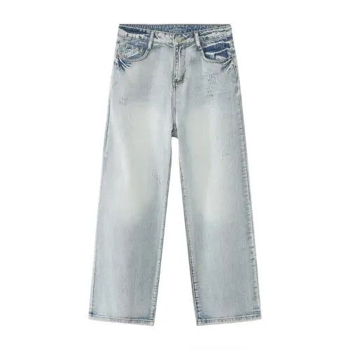 Japanese Brand Kubota x Matsu Washed and Aged Simple Casual Loose Jeans Size US 26 / EU 42 - 5 Thumbnail