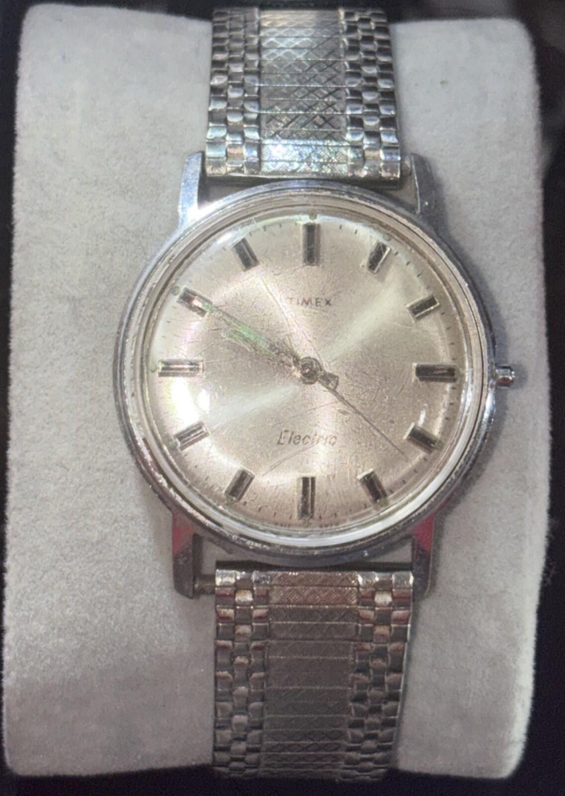 Timex Vintage Timex Electric 1970 Speidel Bracelet UNTESTED Size ONE SIZE - 1 Thumbnail