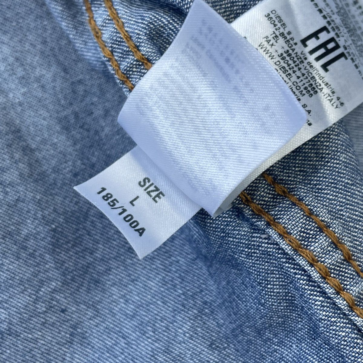 Diesel Diesel Button Shirt Size L Size US L / EU 52-54 / 3 - 17 Thumbnail