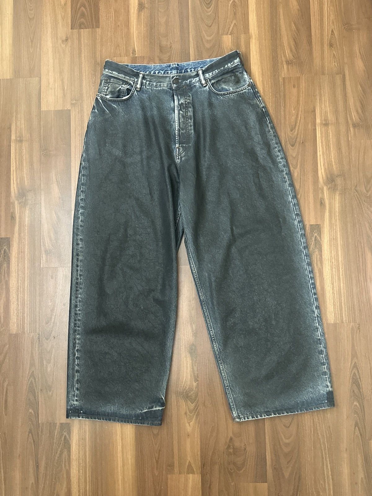 Acne Studios Acne Studios 2023 Asphalt Coating Jeans | Grailed