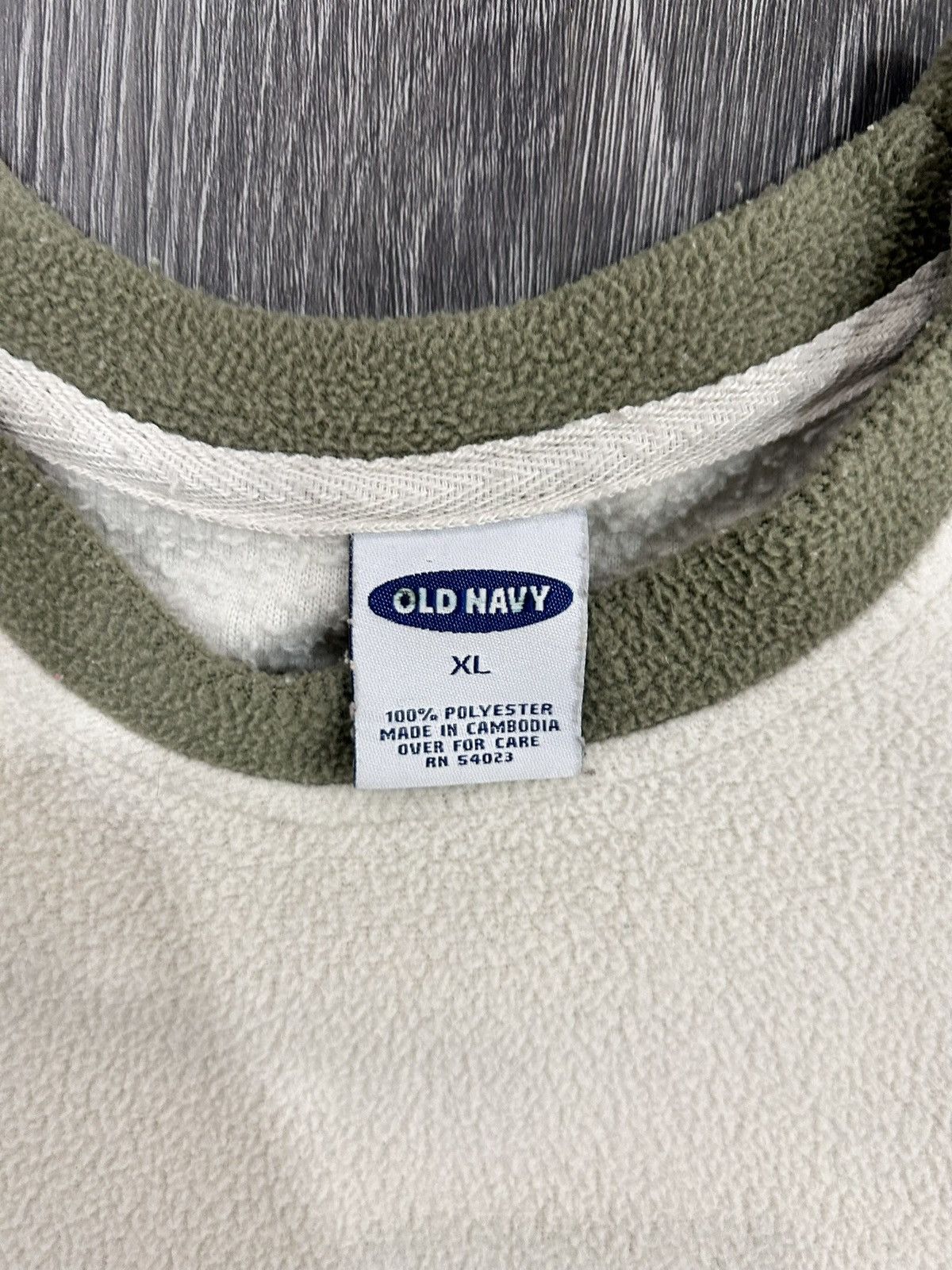 Old Navy × Vintage Old Navy green and white long sleeve shirt Size US XL / EU 56 / 4 - 3 Thumbnail
