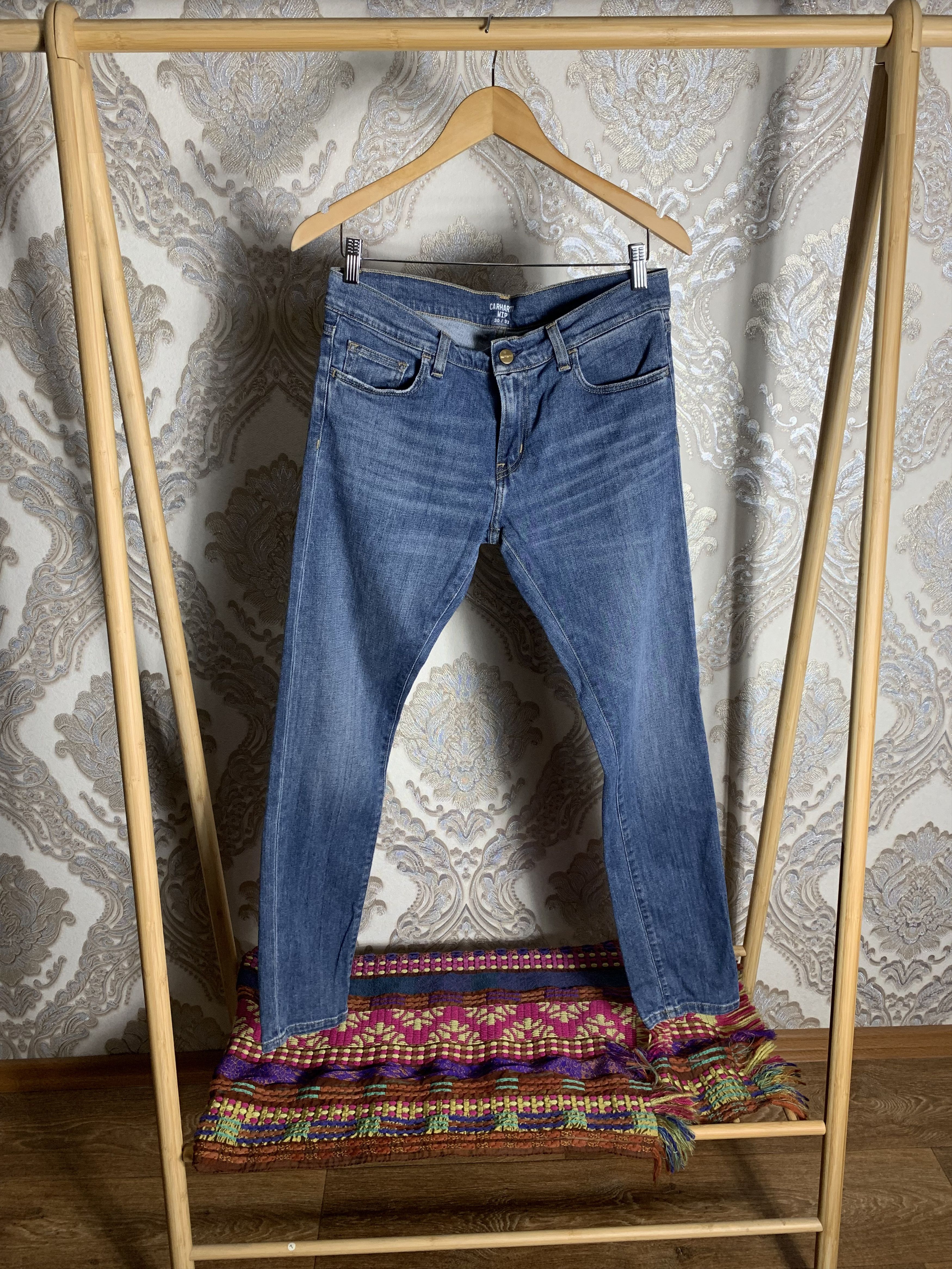 Carhartt VINTAGE CARHARTT WIP REBEL DENIM JEANS CASUAL RETRO 90s Size US 30 / EU 46 - 2 Thumbnail