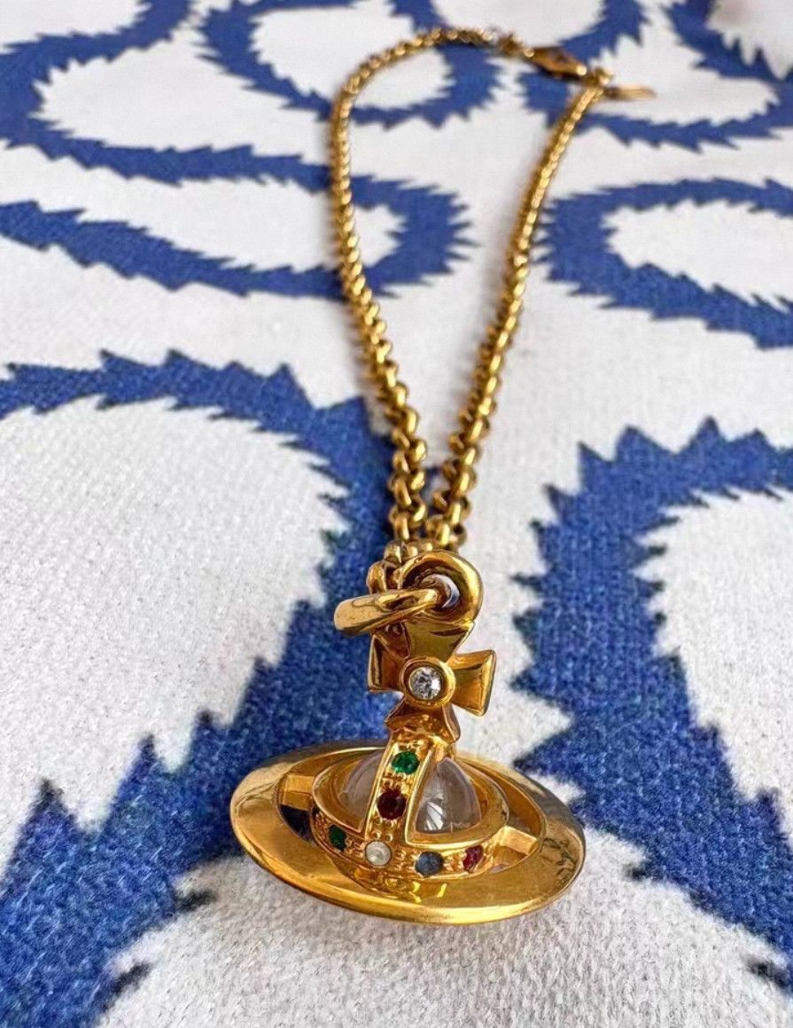 Vivienne Westwood Vivienne Westwood Gold Orb Necklace. Size ONE SIZE - 2 Thumbnail