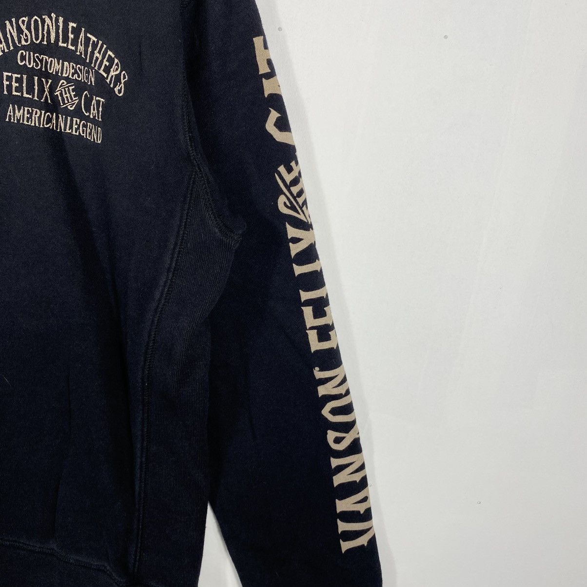 Vanson Leathers VANSON LEATHERS x FELIX The Cat Embroidery Sweatshirt Size US L / EU 52-54 / 3 - 7 Thumbnail