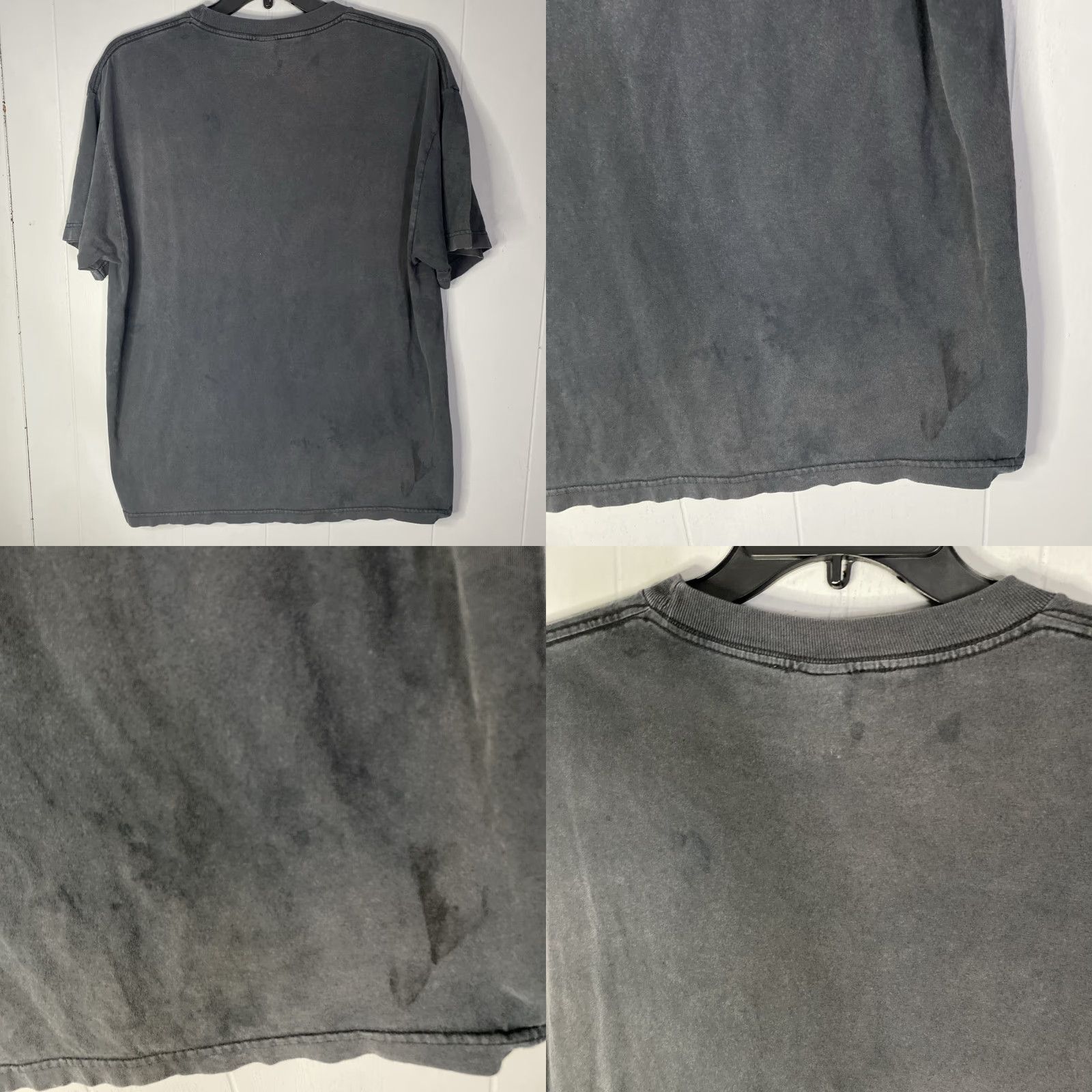 Metal Mulisha VINTAGE Metal Mulisha T Shirt AOP Grunge Distressed Soldier XL Black Men Short Sleeve Cotton T-Shirt 23X30 2000s Skate Size US XL / EU 56 / 4 - 10 Thumbnail