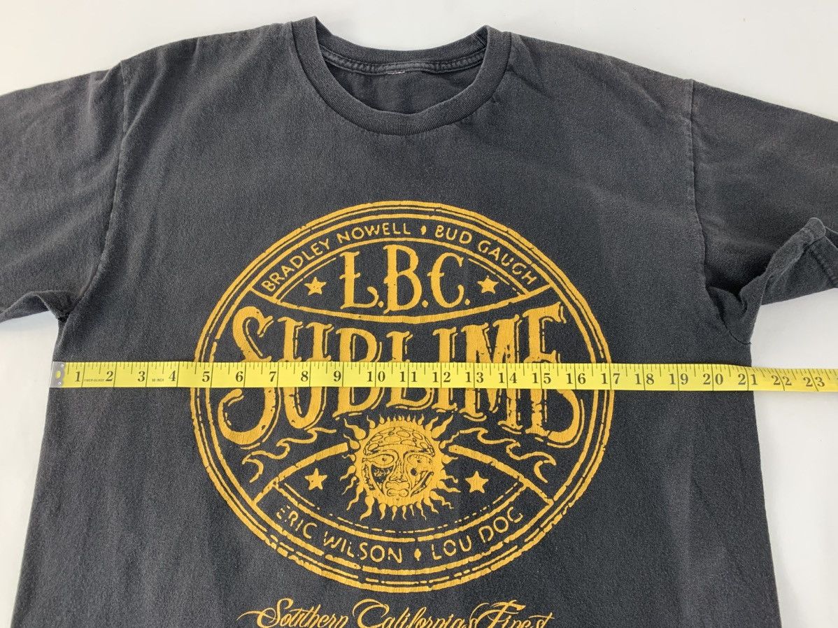 Sublime Sublime LBC Ska Punk Long Beach Cali Big Logo Printed Tee Size US L / EU 52-54 / 3 - 4 Thumbnail