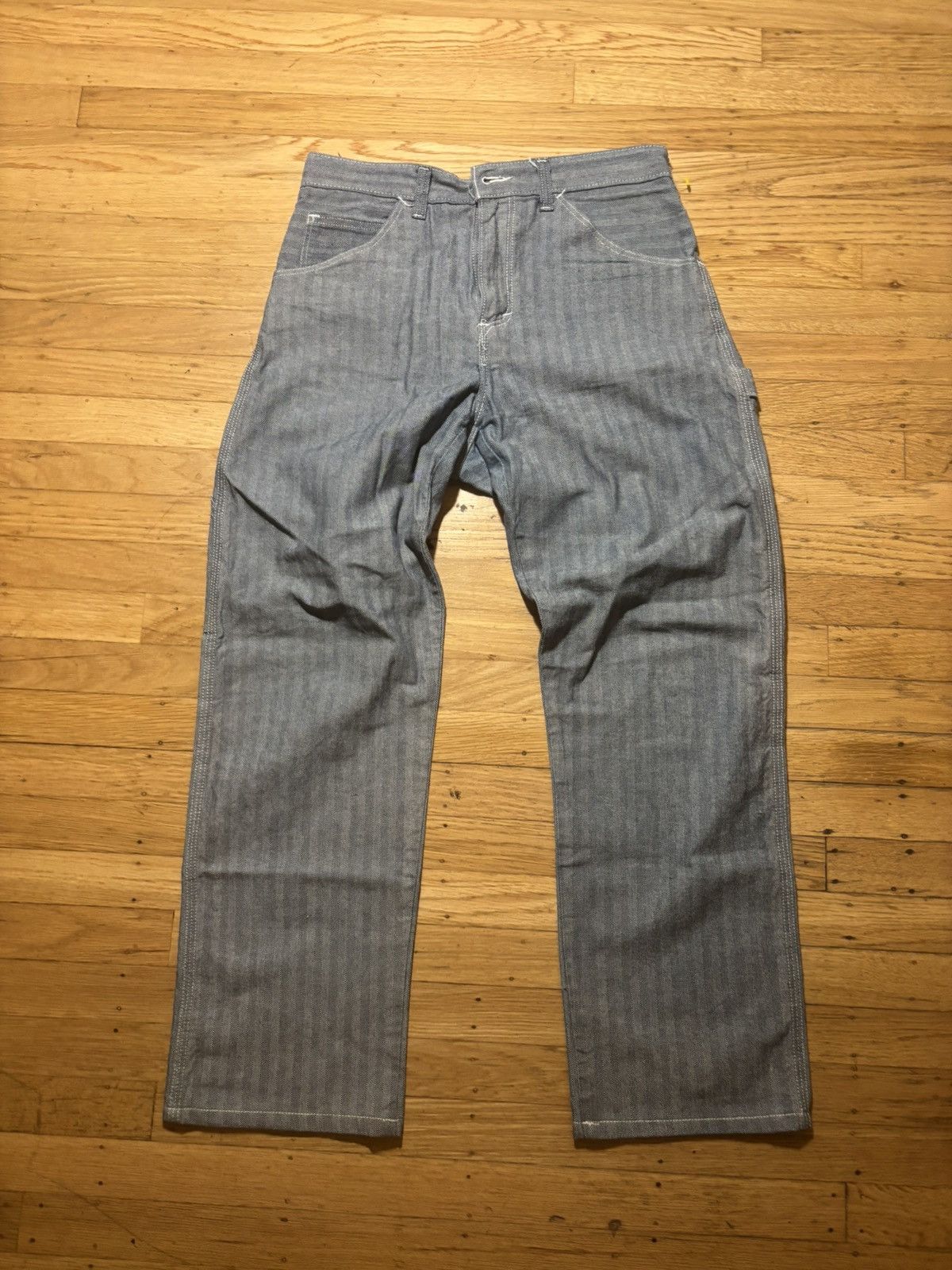 Levi's Levis pinstripe 70s denim Size US 30 / EU 46 - 1 Thumbnail