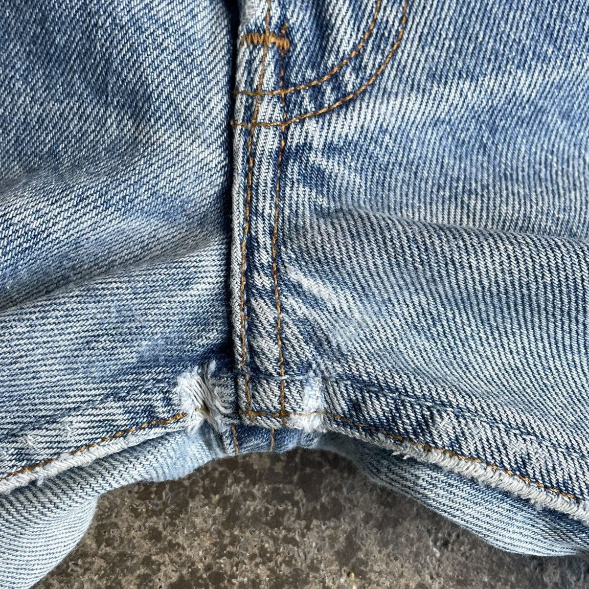 Levi's Vintage Clothing 🔥Vintage Levis 501 Custom Design Ripped Distress Denim Jeans Size US 30 / EU 46 - 10 Thumbnail