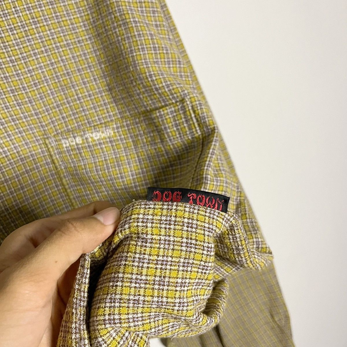 Dogtown × Japanese Brand Vintage Dogtown Checkered Button Up Shirt Size US XL / EU 56 / 4 - 11 Thumbnail