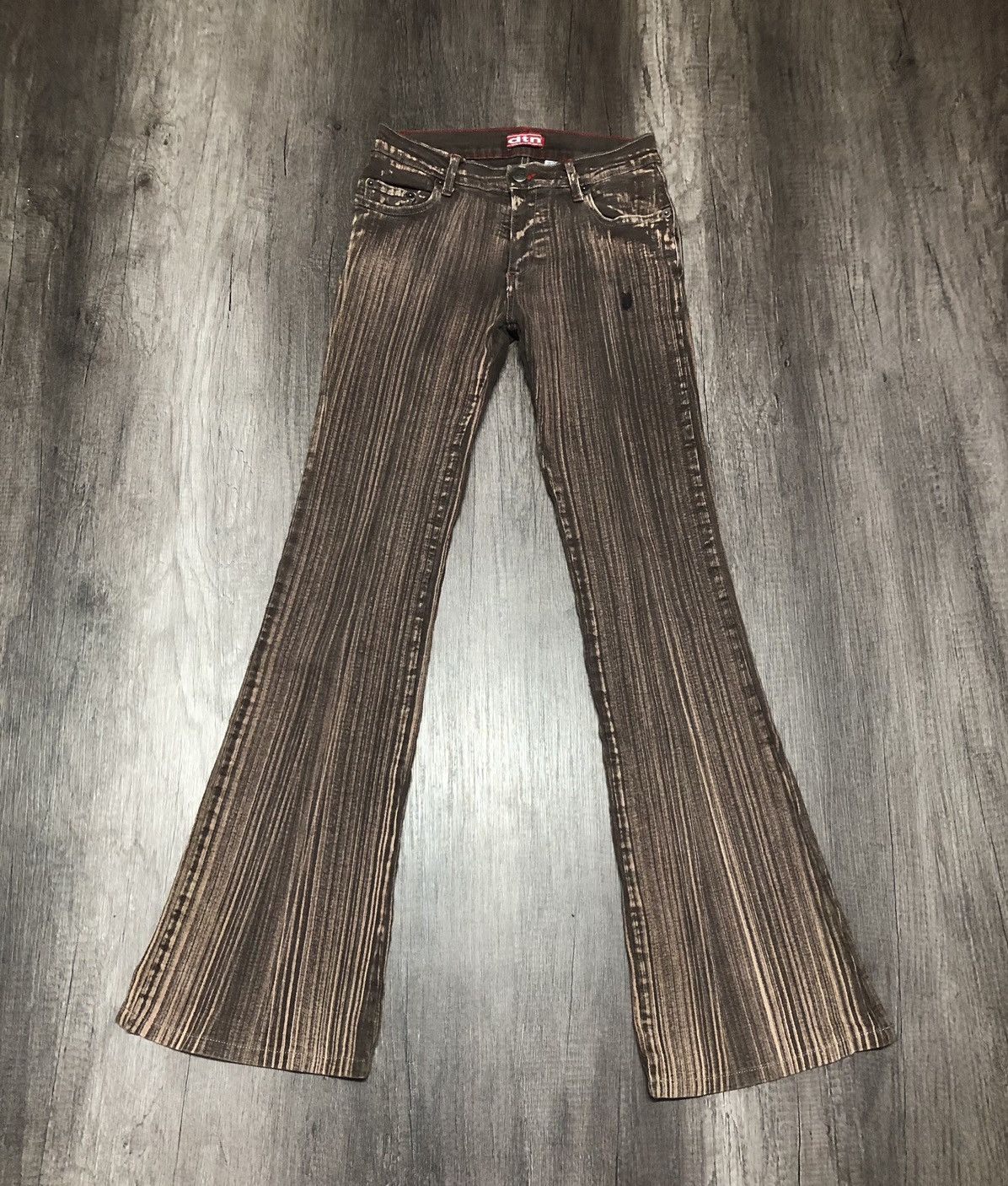 Designer × Japanese Brand VINTAGE DALTON GERMANY BERNING FLARE JEANS Size 27" / US 4 / IT 40 - 2 Thumbnail