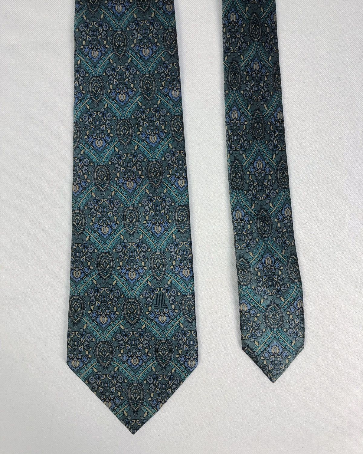 Lanvin Rare Vintage Lanvin Paris Paisley Silk Tie Size ONE SIZE - 3 Thumbnail