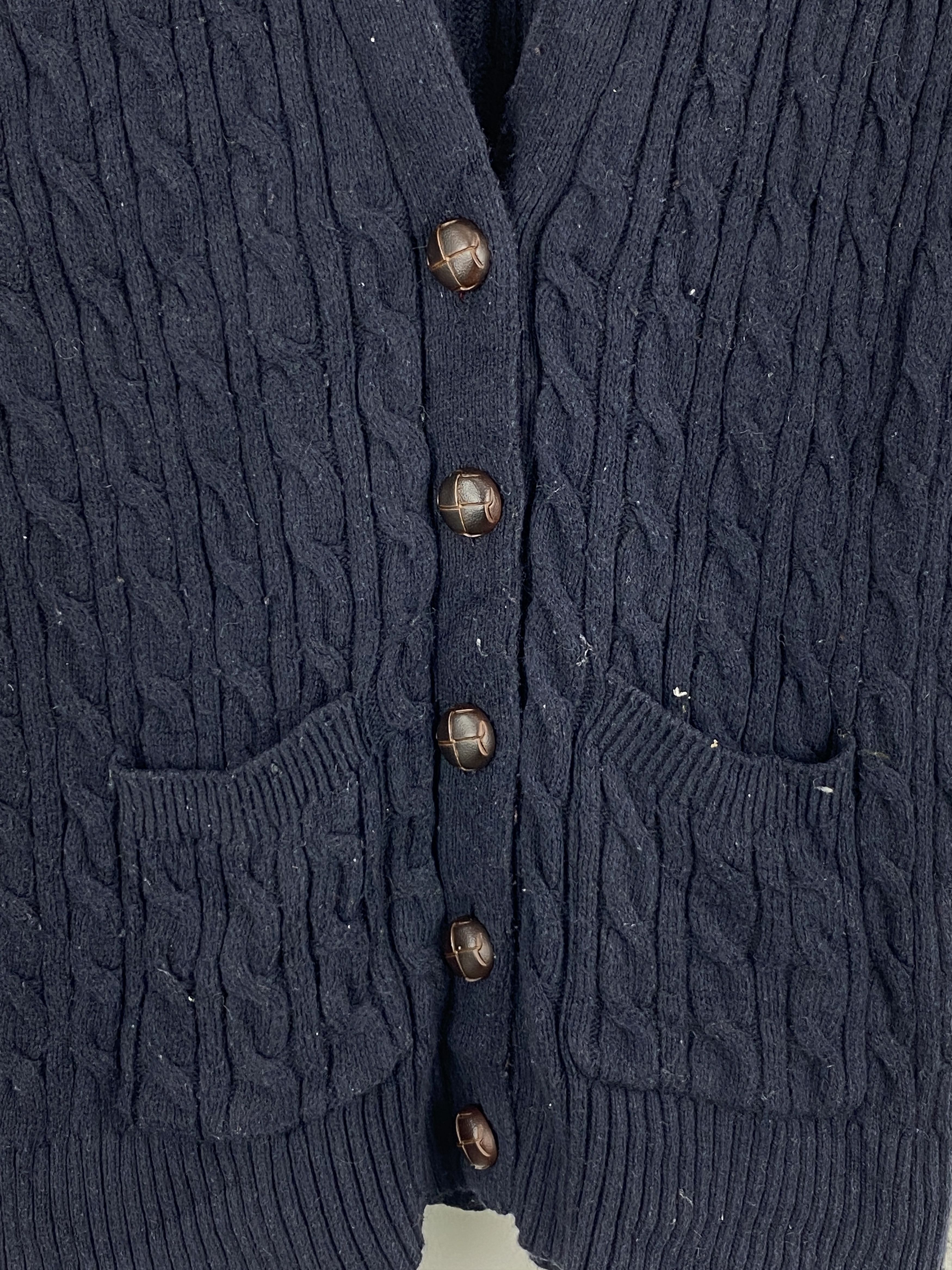 Abercrombie & Fitch × Vintage Vintage 90s Abercrombie and Fitch Knitwear Cardigan Button Size US M / EU 48-50 / 2 - 11 Thumbnail