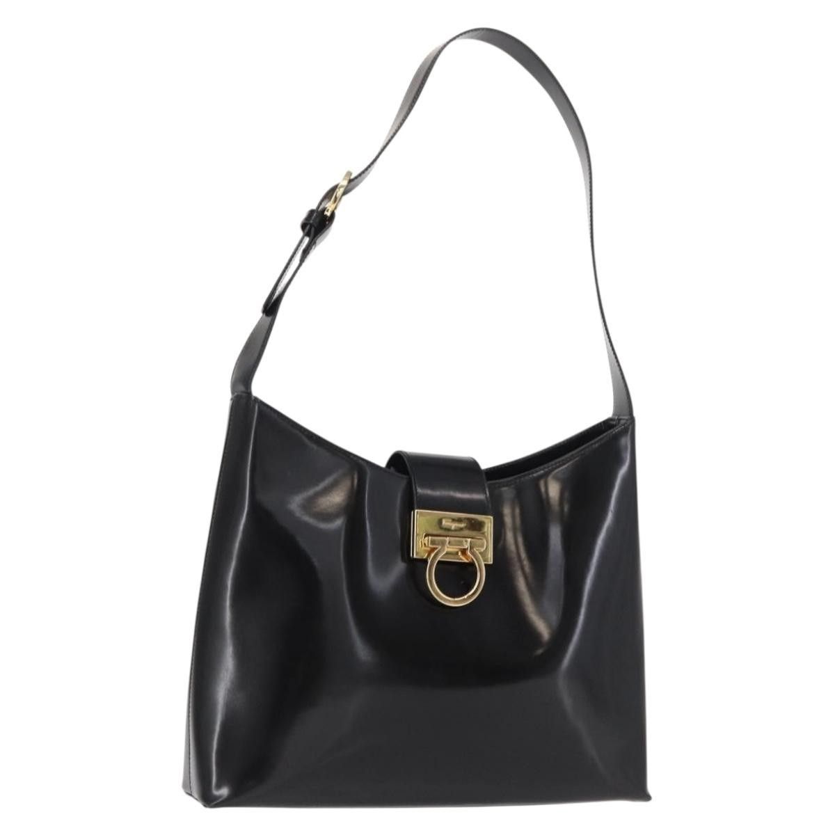 Salvatore Ferragamo Salvatore Ferragamo Gancini Shoulder Bag Leather Size ONE SIZE - 1 Thumbnail