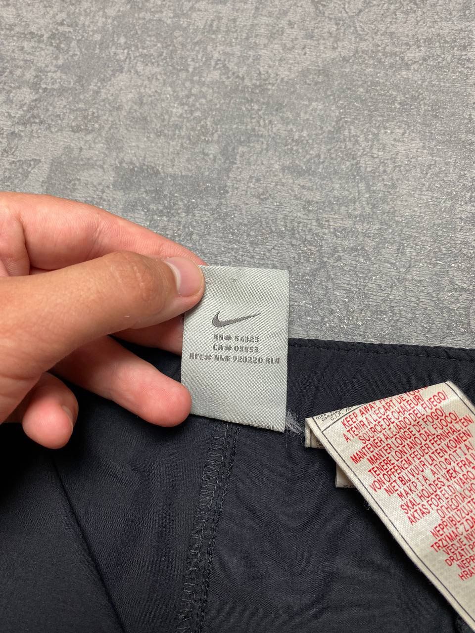 Vintage Vintage y2k Nike Dri Fit Rise Flared Sweat Pants Size 34" / US 12 / IT 48 - 11 Thumbnail