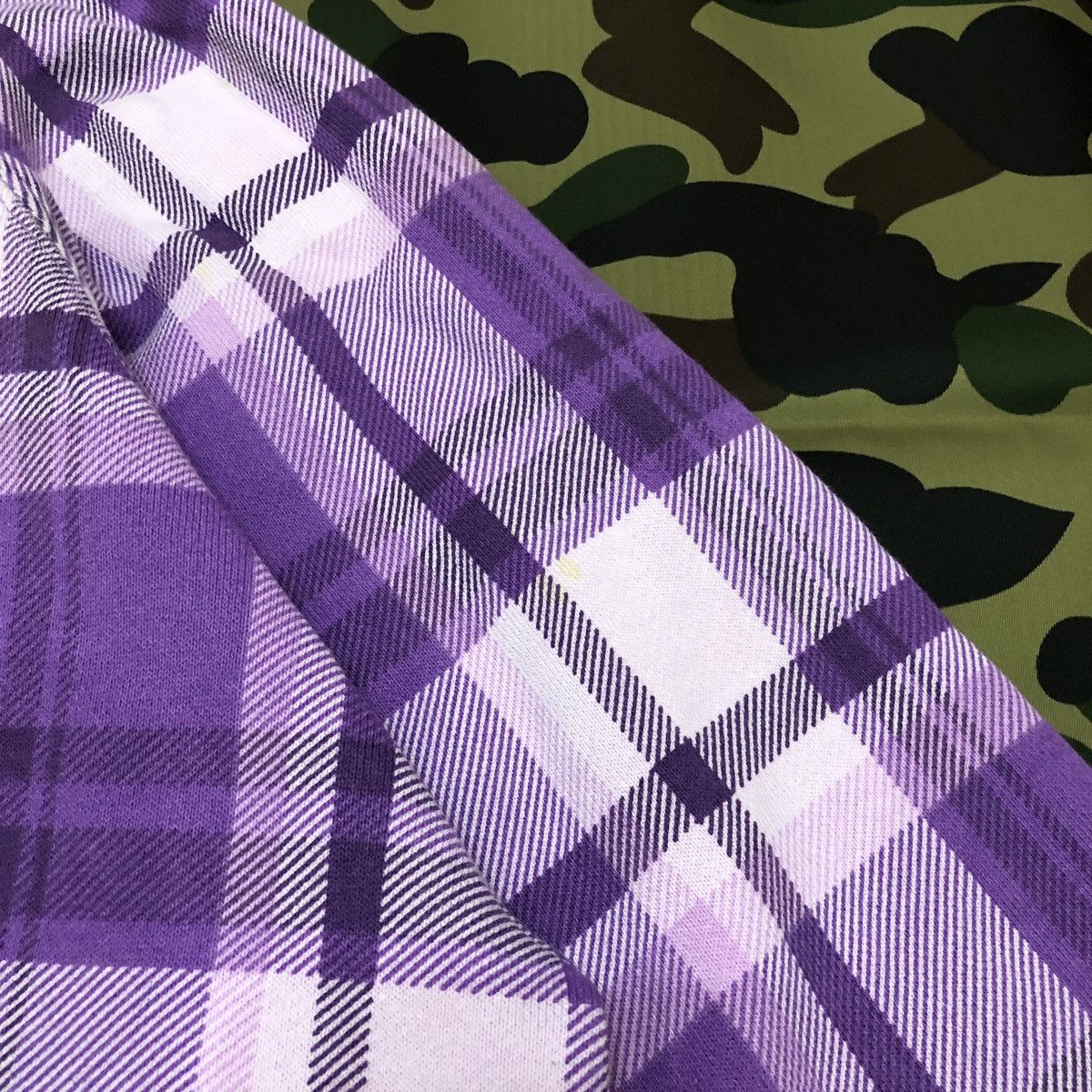 Bape Og 2008 Bape Check Fullzip Hoodie Size US M / EU 48-50 / 2 - 7 Thumbnail