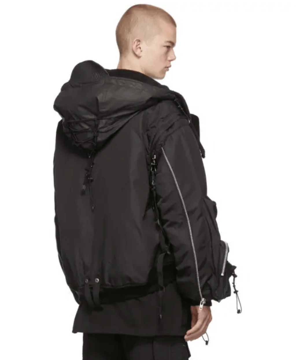 blackmerle Blackmerle Modular Oversized Bomber Jacket - Show Sample Size US L / EU 52-54 / 3 - 7 Thumbnail