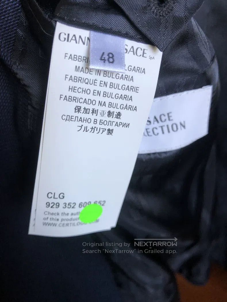 Versace Versace Suit top Size 48R - 3 Thumbnail