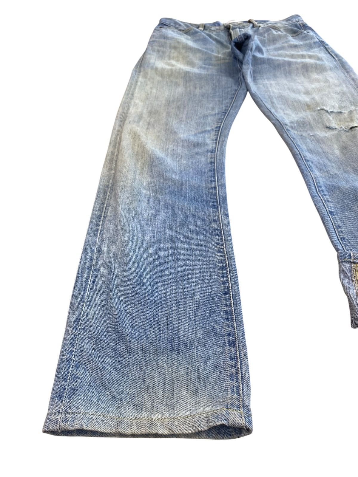 Uniqlo Uniqlo Faded Mud Wash Style Selvedge Jeans Size US 32 / EU 48 - 7 Thumbnail