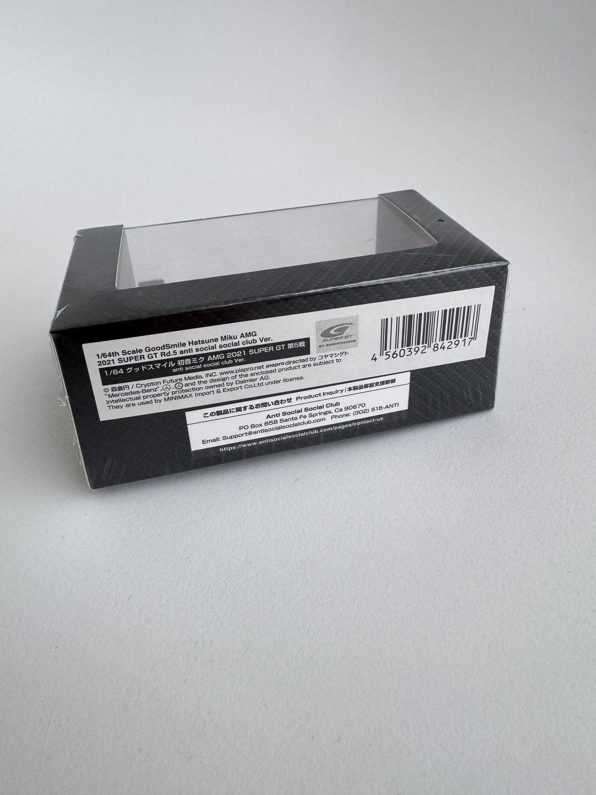 Anti Social Social Club x Mercedes x Good Smile Racing Scale