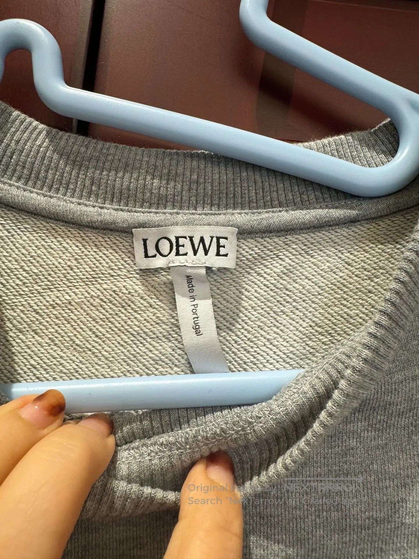 Loewe Loewe Gray Embroidered Crewneck Sweatshirt M. Size US M / EU 48-50 / 2 - 3 Thumbnail