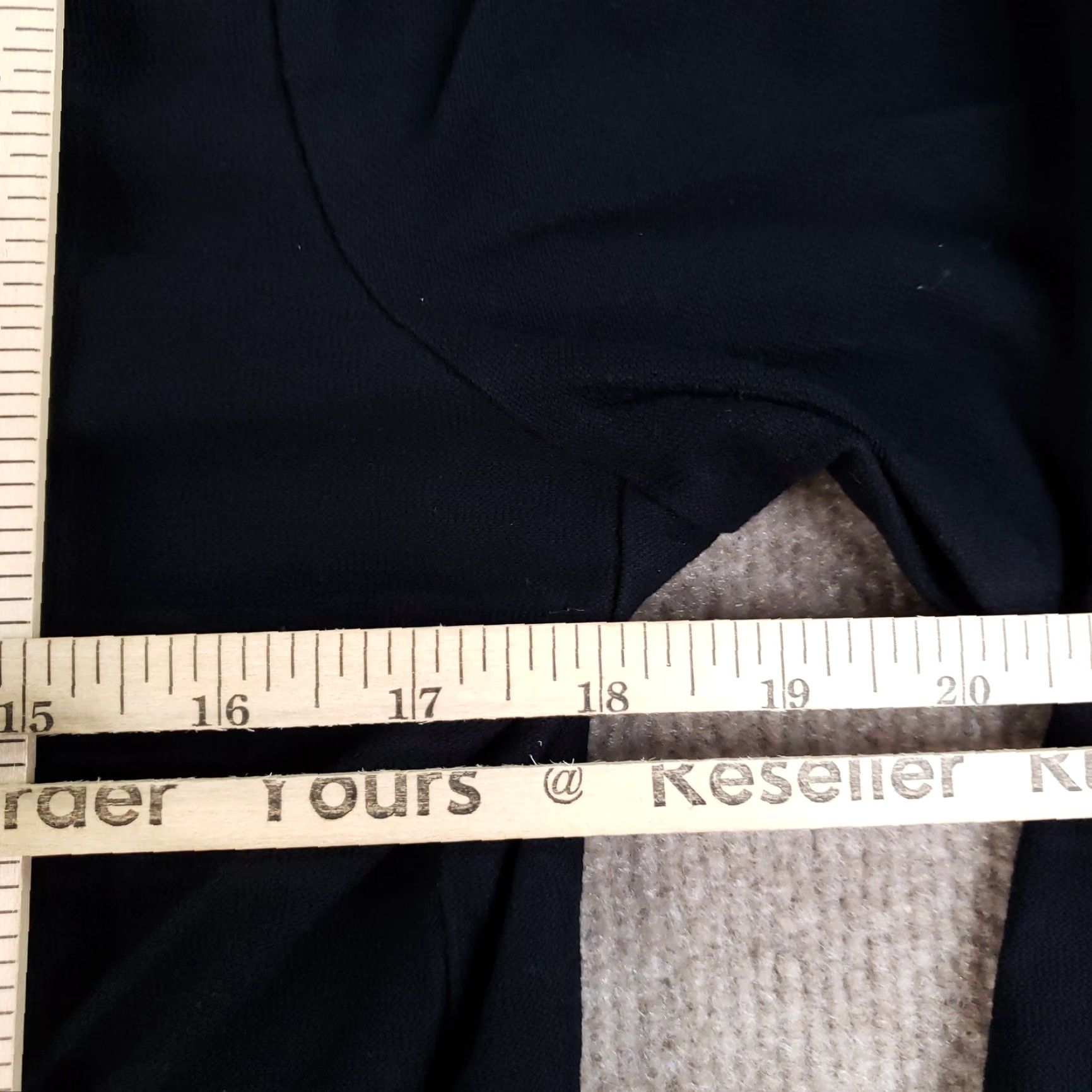 Eileen Fisher Eileen Fisher Jacket Black Small Button Front 3/4 Sleeve Stretch J1257M Womens Size S / US 4 / IT 40 - 3 Thumbnail
