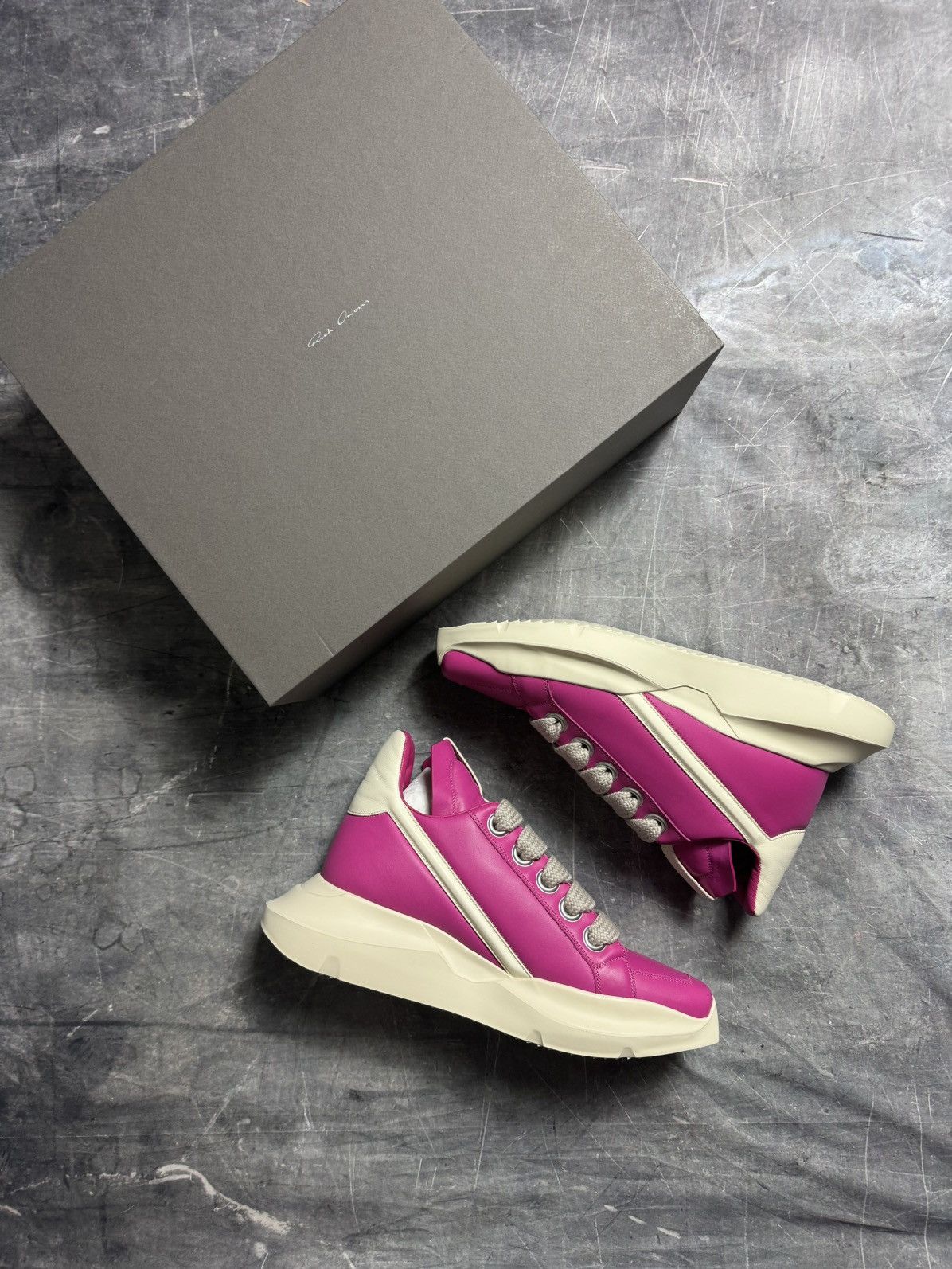 Rick Owens Geth Runner Hot Pink