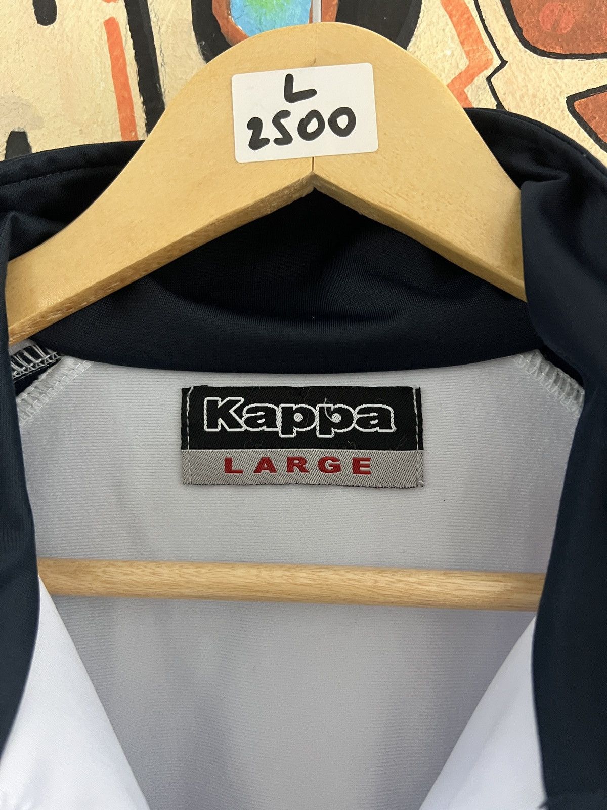 Kappa Vintage Kappa Zip Up Size US L / EU 52-54 / 3 - 3 Thumbnail