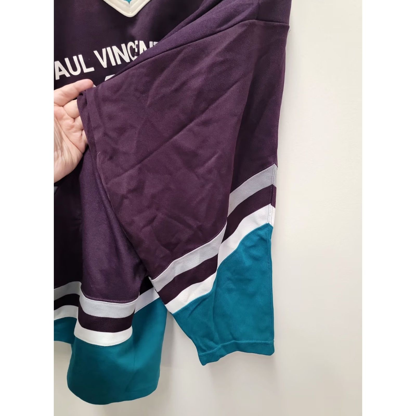 Vintage VINTAGE CCM Jersey Men’s XL Skating 80s Graphic Print Paul Vincent Dynamic 100% Or Nothing CCM Shirt Size US XL / EU 56 / 4 - 6 Thumbnail