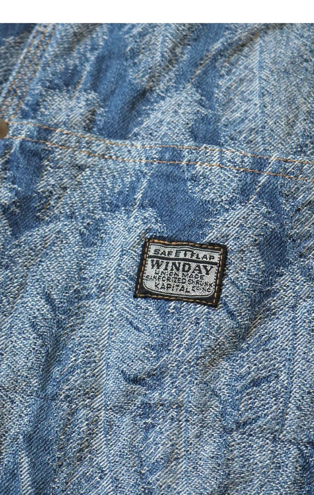 Kapital [Handcrafted Denim] KAPITAL Magpie Denim Baggy Feather Denim Size US 36 / EU 52 - 5 Thumbnail