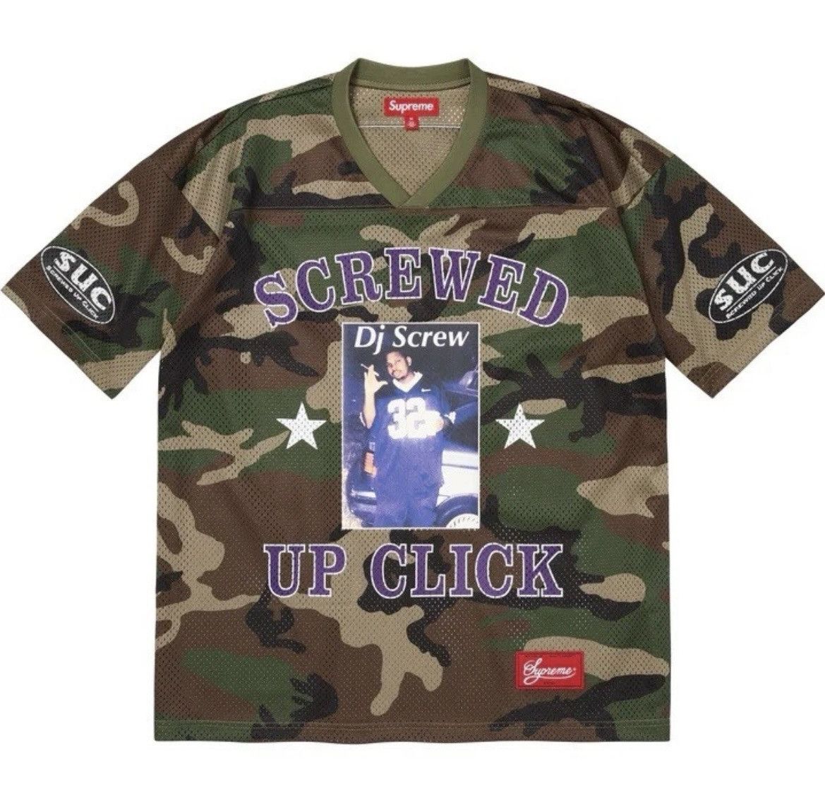 Supreme Supreme DJ Screw Jersey Camo Size M New Order Confirmed Size US M / EU 48-50 / 2 - 3 Thumbnail