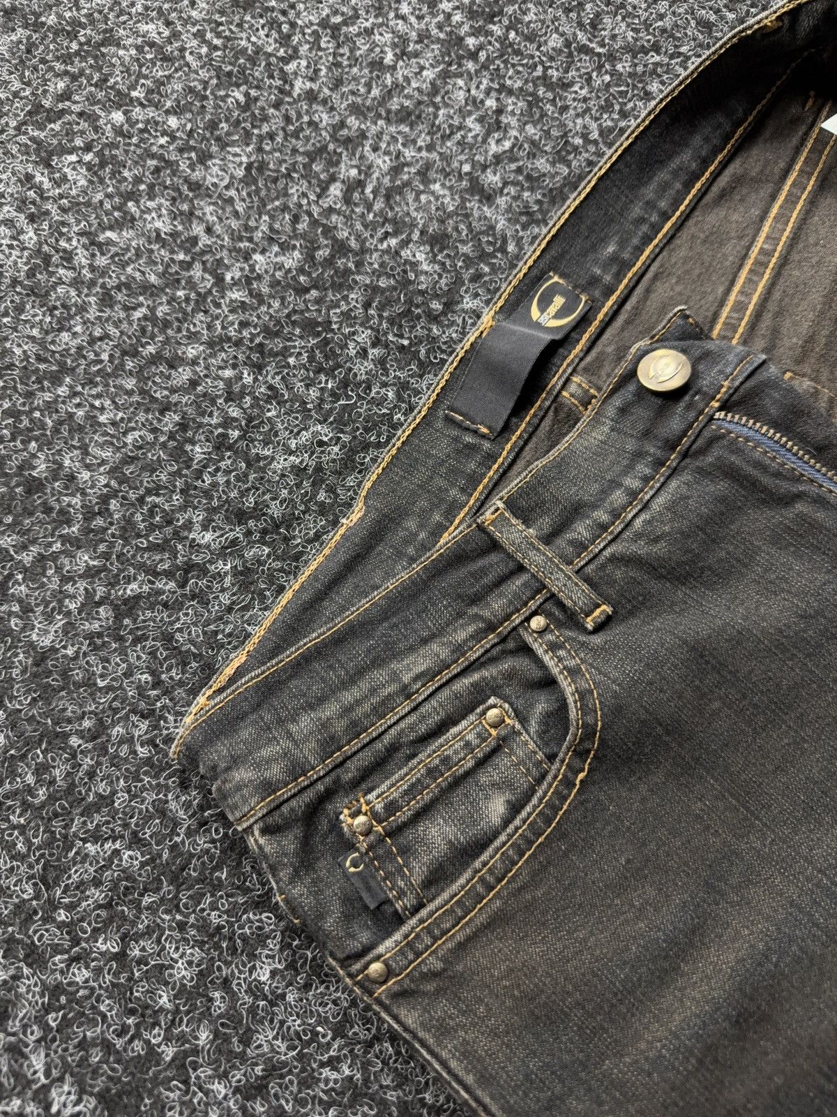 Just Cavalli Archive 00sJust Cavalli Opium Bootcut Jeans Dark Wash W29 Size 29" - 9 Thumbnail
